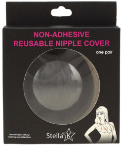 Non Adhesive Reusable Nipple Cover - Negro