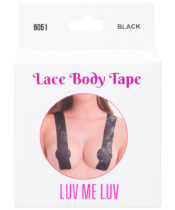 Luv Me Luv Lace Body Tape - Black