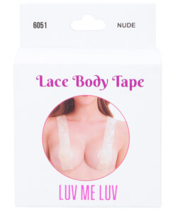 Luv Me Luv Lace Body Tape - Nude
