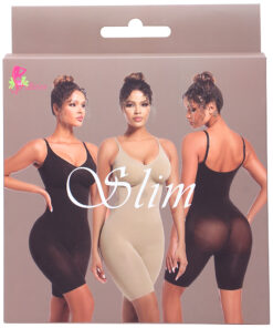 SLIM MID THIGH BODYSUIT WEAR - Nude